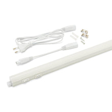 Carica l'immagine nel visualizzatore di Gallery, Velamp Reglette LED 8W, Luce sotto pensile 900 lumen, 573mm. Prolungabile fino a 120W. 3 colori di luce selezionabili: l