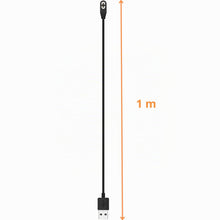 Carica l'immagine nel visualizzatore di Gallery, Caricatore compatibile con AfterShokz Shokz OpenRun OpenComm Aeropex - Cavo USB 1 metro ricarica magnetica per cuffie PH