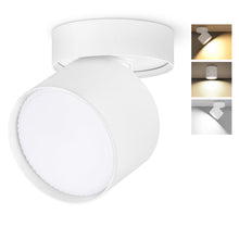 Carica l'immagine nel visualizzatore di Gallery, GeyouLux Faretto da soffitto LED Orientabili, 7W 800LM Faretti LED Soffitto Interno 350°+90°, Alluminio, Lampadina LED G