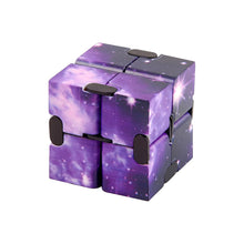 Carica l'immagine nel visualizzatore di Gallery, KYLOS Cubi Fidget 1 Pezzo, Infinity Cube Per Adulti E Bambini, Giocattolo Antistress, Sollievo Dallo Stress, Colore Viol