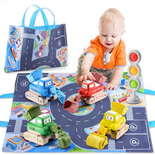 Carica l&#39;immagine nel visualizzatore di Gallery, Geebiiny Giochi Bambini 1 2 3 Anni, Set di Macchinine per Bambini Regalo Bambino 1 Anno Gioco Bambino 1 2 3 Anni Giocattoli Bambino Giochi Bimbo 1 2 3 Anni Maschio Giochi per Bambini 1 Anno