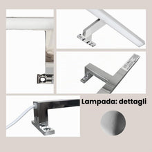 Carica l'immagine nel visualizzatore di Gallery, Evotrade Applique LED 30 cm. per Specchio Bagno - Lampada IP44 Waterproof, Luce Uniforme, Ideale per Cucina, Bagno e Amb