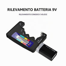 Carica l'immagine nel visualizzatore di Gallery, DollaTek 1.5V 9V Digital Battery AA AAA LR44 Tester Tester di capacità della batteria universale Batteria al litio Power
