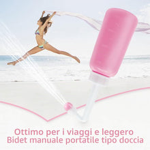 Carica l'immagine nel visualizzatore di Gallery, Bidet Portatile – 350ml Peri Bottle Post Partum per Letto Settimanale e Ospedale | Bidet Portatile da Viaggio con Tasche Impermeabili