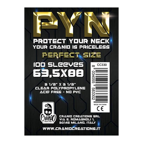 PYN 63,5x88 Perfect Size Cranio Creations CC330, Nero
