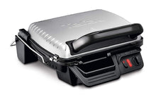Carica l'immagine nel visualizzatore di Gallery, Tefal Ultra Compact 600 Comfort GC3060 Griglia di Contatto da Tavolo 2000W Nero, Acciaio Inossidabile