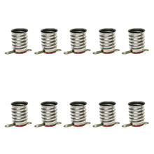 Carica l'immagine nel visualizzatore di Gallery, AC/DC E10 Lampadine, 10 Set 24 Volt Bianco Freddo Lampadine di Ricambio Miniatura Vite LED Lampade Luce 0.5W 60LM, Compr