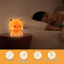 Carica l'immagine nel visualizzatore di Gallery, Luce Notturna per Bambini, Budu Dudu Luce Notturna Bambini, Panda Lampada, 3 Modalità di Luci, Controllo Touch e Ricaric