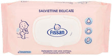 Carica l'immagine nel visualizzatore di Gallery, FISSAN Salviettine Delicate - Per Neonati e Bambini - Dermatologicamente Testate - 96% Ingredienti di Origine Naturale -