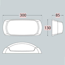 Carica l'immagine nel visualizzatore di Gallery, BarcelonaLED Fumagalli LED Applique da Parete a Soffitto Esterno E27 IP66 Emissione di Luce Anteriore Impermeabile per T