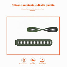 Carica l'immagine nel visualizzatore di Gallery, Cinturino in Silicone per Garmin Forerunner 735XT/235/220/230/620/630 Cinturino Sportivo di Ricambio per Approach S20/S5
