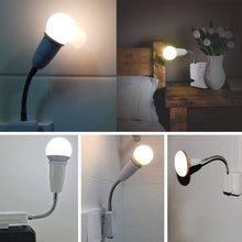 Carica l'immagine nel visualizzatore di Gallery, Portalampada Parete E27 con Interruttore e Braccio, Lampada da Cucina senza Fili, AC 220V, Faretto E27 Lampade da Muro I
