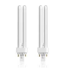 Carica l'immagine nel visualizzatore di Gallery, 26W G24d-3 PLC lampadine a tubo, 2 pin luce 3000K bianco caldo lampada CFL, 1600LM, risparmio energetico fluorescente, n
