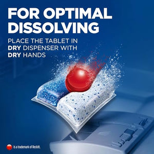 Finish Quantum Infinity Shine Pastiglie Lavastoviglie, 120 Capsule Lavastoviglie, Detergenti per Lavastoviglie per una Pulizia e Brillantezza Efficace