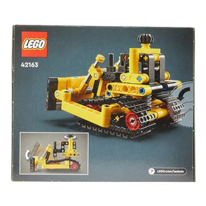 LEGO Technic Bulldozer da Cantiere, Giochi per Bambini, Bambine, Ragazzi e Ragazze da 7 Anni in su, Set con Veicolo Giocattolo da Costruire, Regalo per i Fan delle Costruzioni 42163