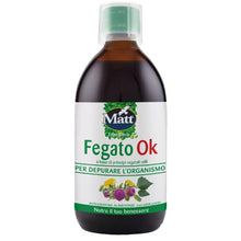Carica l'immagine nel visualizzatore di Gallery, Matt, Fegato OK, Integratore Alimentare a Base di Cardo Mariano, Carciofo e Tarassaco Utili per Depurare l'Organismo, Co