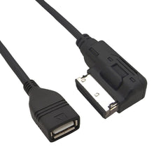 Carica l'immagine nel visualizzatore di Gallery, adattatore cavo audio USB per Audi AMI MMI 2G 3G 3G+