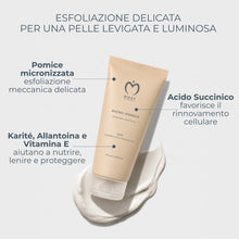 Carica l'immagine nel visualizzatore di Gallery, MOST Micropomice - Scrub Viso Donna Uomo Esfoliante Viso Delicato con Pomice e Acido Succinico anche per Pelle Sensibile