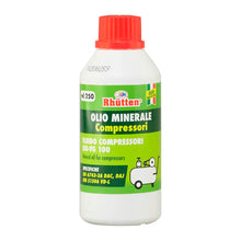 Carica l'immagine nel visualizzatore di Gallery, Rhutten Olio Compressore Aria ISO VG 100 - Lubrificante Minerale Antiossidante Antischiuma per Compressori Alternativi e