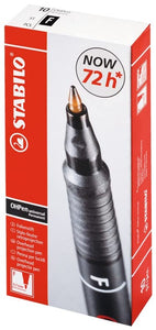Marcatore - STABILO OHPen universal Permanente - Tratto Fine (0,7 mm) - Confezione da 10 - Nero