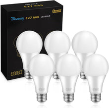 Carica l&#39;immagine nel visualizzatore di Gallery, ZIKEY Blewandy Lampadina LED E27, 12W Equivalenti a 100W, A65 Luce Bianca Calda