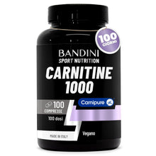 Carica l'immagine nel visualizzatore di Gallery, Bandini® L CARNITINA 1000 | 100 Compresse Carnipure® (100 dosi, 100 giorni)