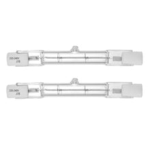Carica l'immagine nel visualizzatore di Gallery, Lampadina r7s 78mm Alogena 160W Lineare Dimmerabile Luce Calda