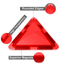 Carica l'immagine nel visualizzatore di Gallery, Desire Deluxe Set tessere magnetiche - Gioco Educativo per bambini e bambine - Età 3 4 5 6 7 anni - Impara con le costruzioni - 57 pz