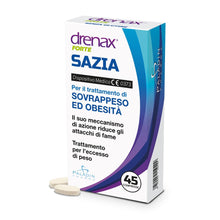 Carica l'immagine nel visualizzatore di Gallery, Drenax Forte Sazia – Dispositivo Medico CE – 45 Capsule – Uso Orale – Senza Glutine