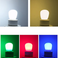 Carica l'immagine nel visualizzatore di Gallery, 4 lampadine LED E14 blu da 3 W, E14, blu decorative, ricambio per lampadine rosse da 25 W, adatte per illuminazione ambi