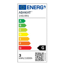 Carica l'immagine nel visualizzatore di Gallery, ADAKAT Confezione da 2 lampadine LED GX53 da 3 W, bianco caldo 3000 K