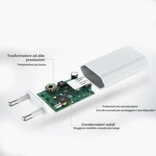 Carica l'immagine nel visualizzatore di Gallery, PhoneThrone Caricatore USB (1 Pezzo) Compatibile con apple iphone 5 6 7 8 X XS XR XS Max, IPod touch/Nano, Smartwatch, L