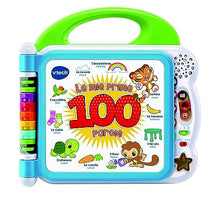 Carica l'immagine nel visualizzatore di Gallery, VTech Il Mio Primo Libro Illustrato - Le Mie Prime 100 Parole, Libro Bilingue per Bambini, Libro Sensoriale in Italiano e Inglese, Libro Neonato con 3 Modalità, Batterie Incluse, 18 Mesi - 4 Anni