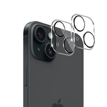 Carica l'immagine nel visualizzatore di Gallery, per iPhone 15 /iPhone 15 Plus Camera Vetro temperato, Anti Graffi HD Trasparenza Fotocamera Protettiva Screen Protector 