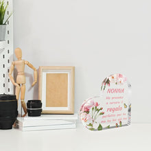 Carica l'immagine nel visualizzatore di Gallery, Regalo Nonni,Festa Dei Nonni Idee Regalo,Regalo Nonna,Nonna Idee Regalo,Ornamento In Acrilico 12*12 Cm,Regali Per Nonna,Regali Per La Nonna,Nonni Idee Regalo,Regalo Festa Dei Nonni,Regalo Nonna Natale