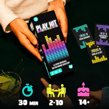 Carica l'immagine nel visualizzatore di Gallery, ATM Gaming PLAY HIT - Gioco da Tavolo Musicale - Blind Test, Karaoke e Quiz per Feste - 2 a 10 Giocatori - Divertente, Dinamico e a Squadre - Perfetto per Serate, Famiglie e Amici - Italiano