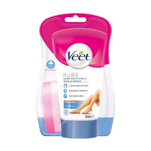 Carica l'immagine nel visualizzatore di Gallery, Veet Silk &amp; Fresh Technology Crema Depilatoria Sotto la Doccia per Pelli Sensibili - 150 ml