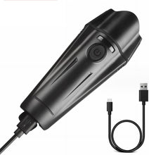 Carica l'immagine nel visualizzatore di Gallery, Set luci LED bici anteriore e posteriore ricaricabili USB IPX6