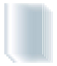 Carica l'immagine nel visualizzatore di Gallery, Favorit, Coprilibri Formato Maxi, 10 pezzi, 36 x 57, Trasparenti, Finitura Liscia