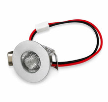 Carica l'immagine nel visualizzatore di Gallery, Generico Mini Faretto LED da Incasso 1,2W, Bianco Neutro 22°, IP54, Alluminio Opaco Ø36mm, 350mA, Prodotto in Germania, 