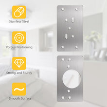 Carica l'immagine nel visualizzatore di Gallery, Flintronic Piastra di Riparazione, 2pz Brackets Plates+12 Viti