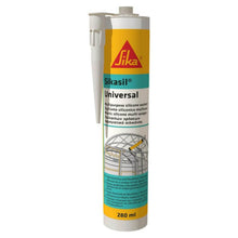 Carica l'immagine nel visualizzatore di Gallery, SIKA - Silicone universale - Sikasil Universal - Trasparente - 280ml