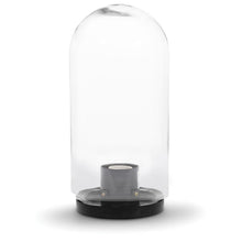 Carica l'immagine nel visualizzatore di Gallery, Velamp APOLUX – Cupola da esterno, dimensioni 15x28 cm, Attacco E27, Colore Trasparente | Impermeabile IP44, Ideale per 