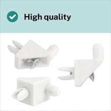 Carica l'immagine nel visualizzatore di Gallery, Supporti per mensole 101558 compatibili come pezzi ricambio con IKEA