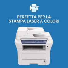 Carica l'immagine nel visualizzatore di Gallery, Imballaggi 2000 - Color Copy Risma Carta A4 Liscia 300 g/m² 1 Box x 125 Fogli per Stampante Ink Jet Laser Fax, Bianca Sp