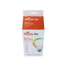 Carica l'immagine nel visualizzatore di Gallery, Hom-io | Lampadina Smart LED e27, WiFi-RGBW, 1055 lumen, Luce Dimmerabile, Multicolore RGB e Bianco 2700 K, Compatibile 