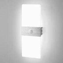 Carica l'immagine nel visualizzatore di Gallery, Applique da Interno con Sensore di Movimento LED 12W Bianco Freddo 6500K