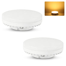 Carica l'immagine nel visualizzatore di Gallery, KYOTECH Lampadina LED GX53 Bianco Caldo 2700K, 9W Sostituisce 90W, 2 Pezzi