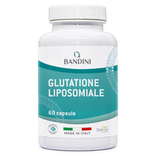 Carica l'immagine nel visualizzatore di Gallery, Bandini® Glutatione Liposomiale 60 Capsule | 250mg L-Glutatione Setria