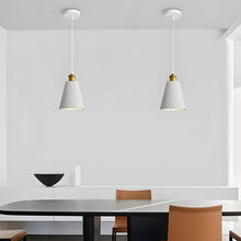 Carica l'immagine nel visualizzatore di Gallery, Lampada a Sospensione Moderna Bianco,Portalampada E27 Con Cavo